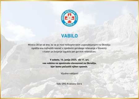 Okrešelj 2025