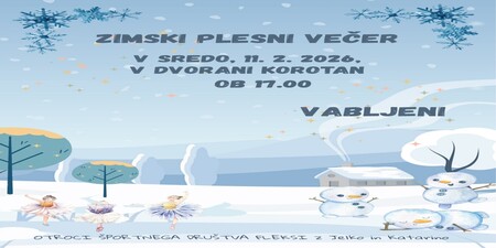 ZIMSKI PLESNI VECˇER, VABILO
