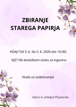 ZBIRANJE STAREGA PAPIRJA (2)