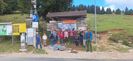 Tabor Mladih planinskih orlov na Krvavcu