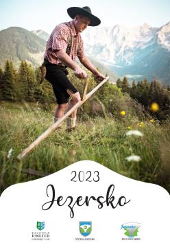 Letni stenski koledar "Jezersko 2023"